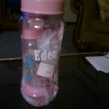 Altered Baby Bottle gift