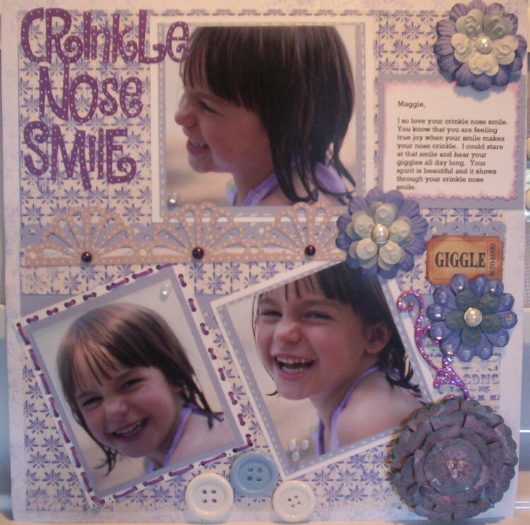 Crinkle Nose Smile