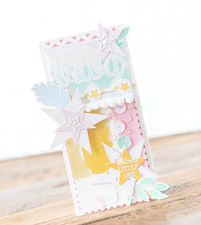 ~Welcome Little One~ DIY Patterned Paper