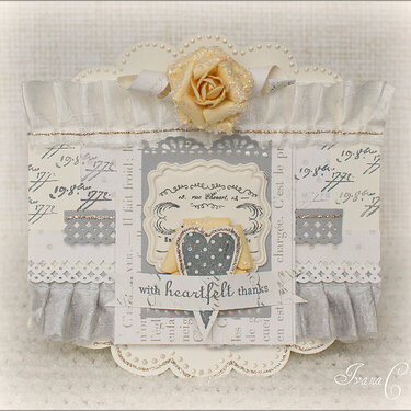 Heartfelt Thanks ~Scrap That! November Kit~