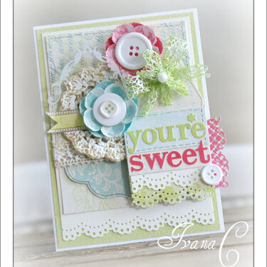 ~You&#039;re Sweet~ Scrap That! Kit/Webster&#039;s Pages