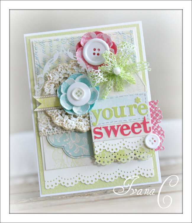 ~You&#039;re Sweet~ Scrap That! Kit/Webster&#039;s Pages
