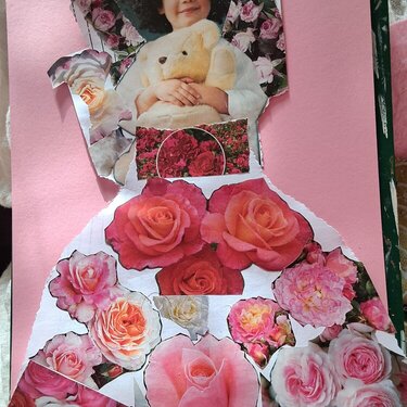 Rosalia ,hybrid collage , work in progress.......