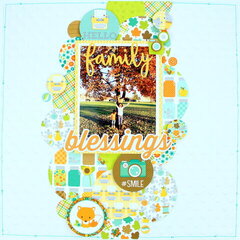 Family Blessings Layout