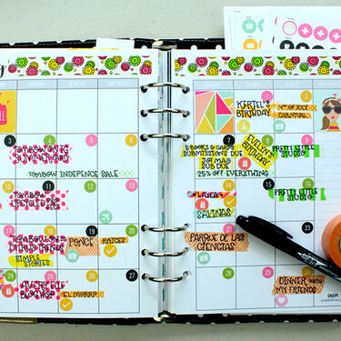 Planner Tips with Tombow USA and Simple Stories