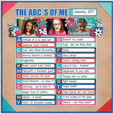 The ABC&#039;s of me