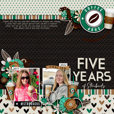 5 Years of Starbucks