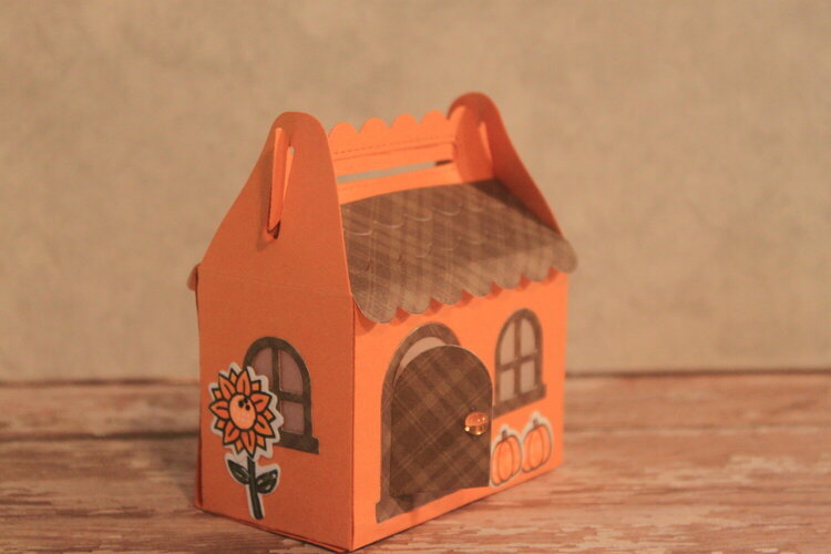 Fall Gift Box side view