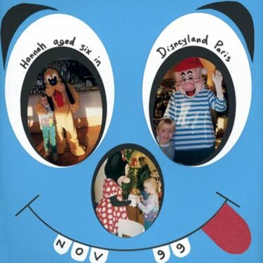 &#039;Hannah aged 6 in Disneyland Paris&#039;