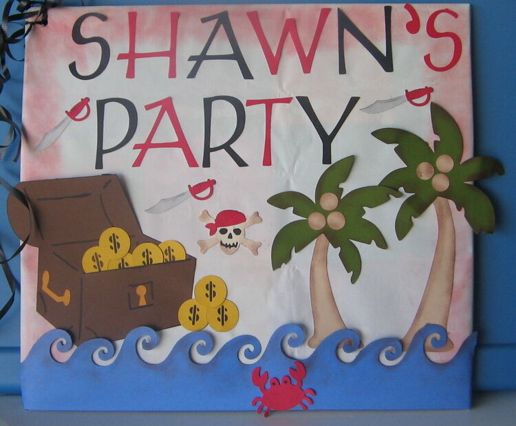 Shawn&#039;s Party (yard sign)