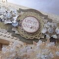 Altered Box and 'Iced Snowflakes' Christmas Ornaments