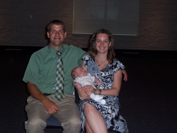 Collin&#039;s Baptism 2009