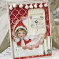 Christmas Greetings Using Melissa Frances Deck the Halls