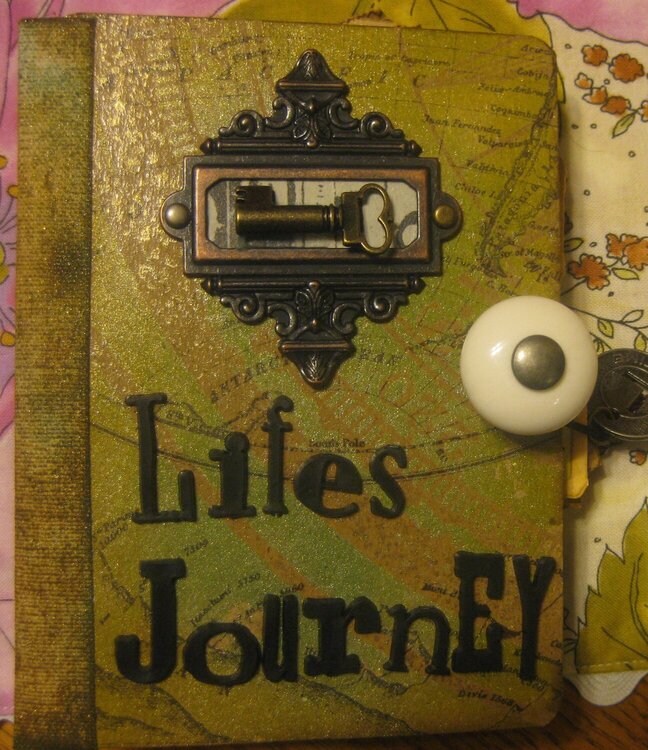 Tim Holtz Life&#039;s Journey mini journal