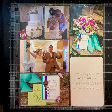 Now, time to celebrate project life page