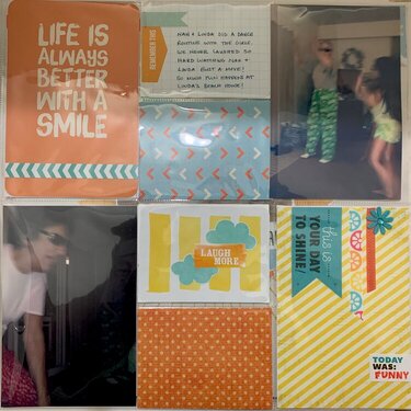 Love the sea project life page 2