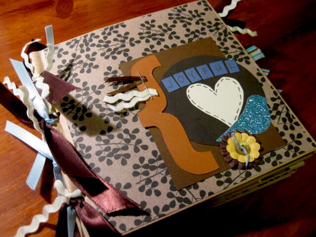 joyful heart paper bag album