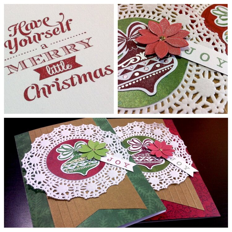 Christmas Ornament Cards