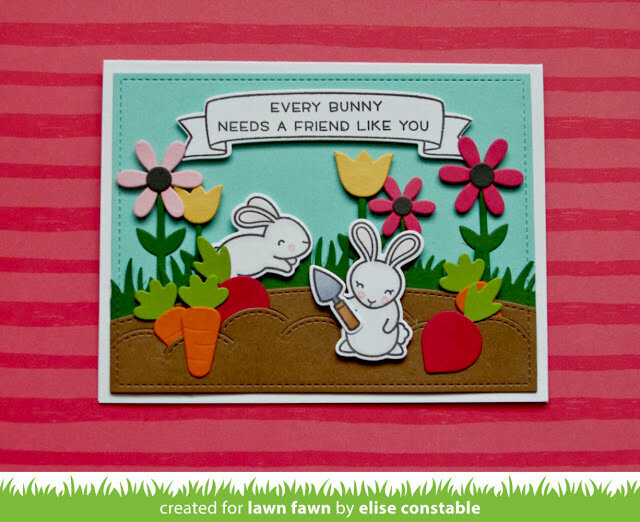 Bunny Garden Card