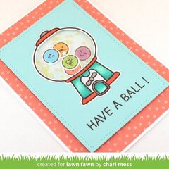 HAVE A BALL Shaker Card