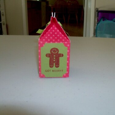 mini milk carton