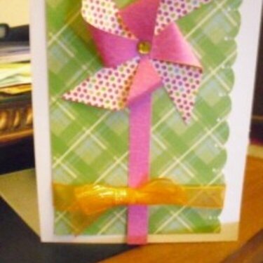 Pinwheel card