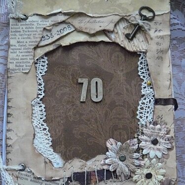 For the 70th birthday