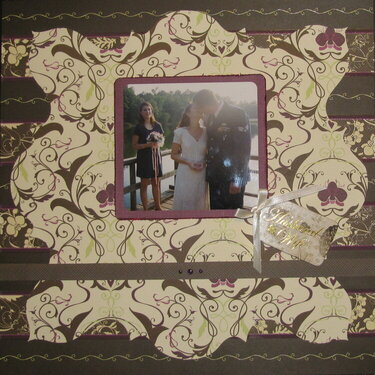 Husband &amp; Wife-part two of two page layout