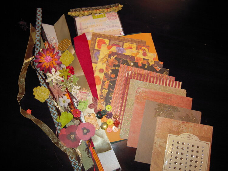 Fall Card swap from CommaHolly (Holly)