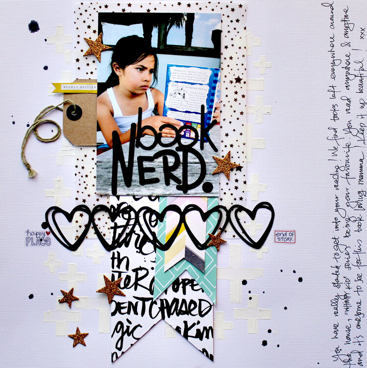 book nerd - The Cut Shoppe/Crazy Monday Kits