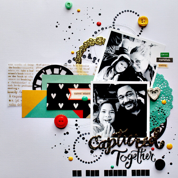 captured together - Creative Scrappers/Crazy Monday Kits