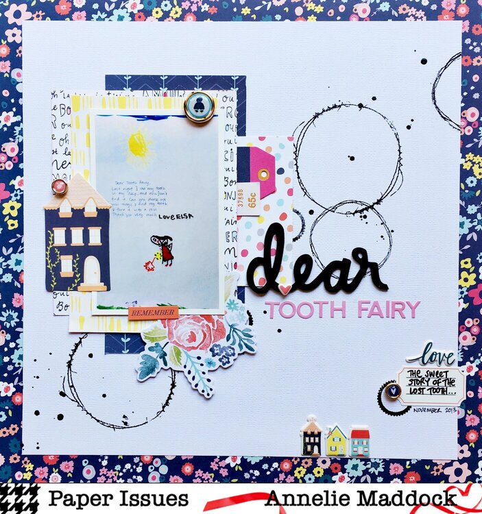 dear tooth fairy - Dear Lizzy for Paper Issues