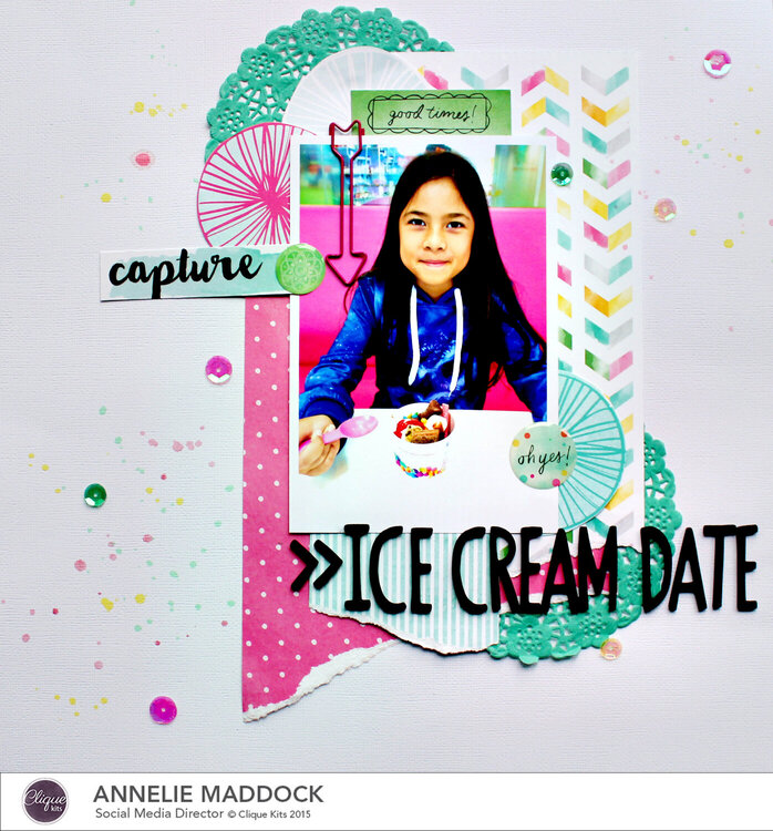 ice cream date - Clique Kits
