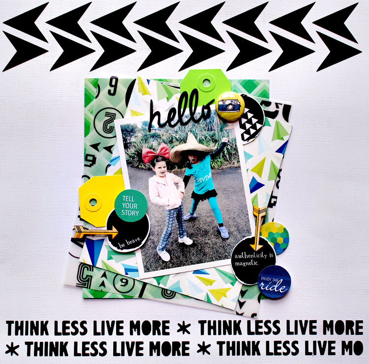 think less - The Cut Shoppe/Clique Kits