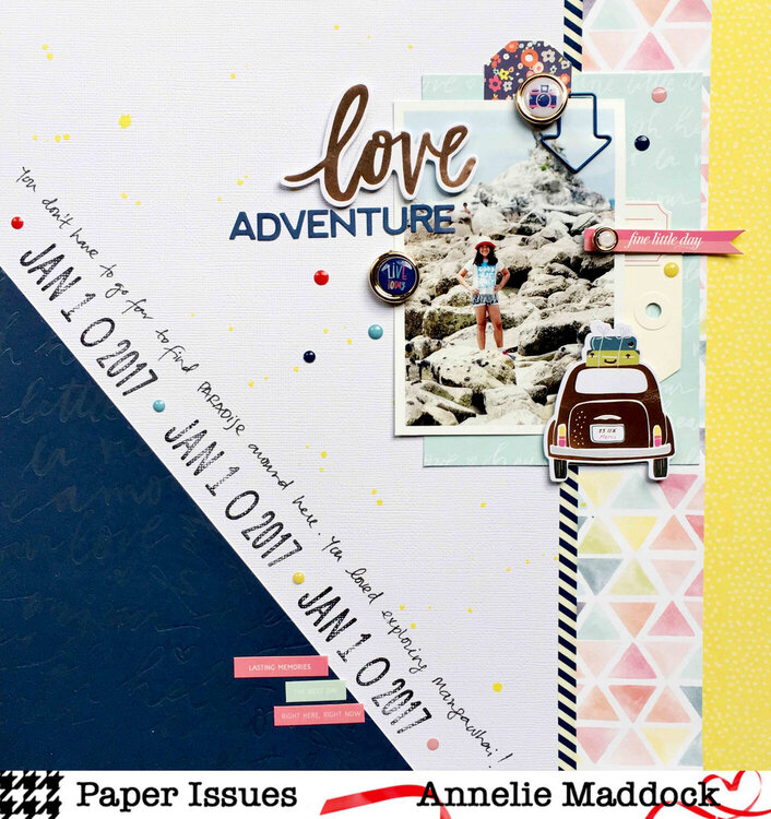 love adventure - Dear Lizzy for Paper Issues