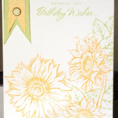 Sunflower Birthday Wishes