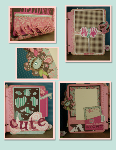 Collage of inside pages