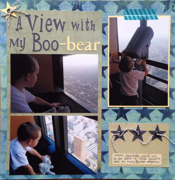 A View with my Boo -bear