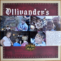 Ollivander's wand shop