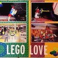 The Lego store @ Downtown Disney