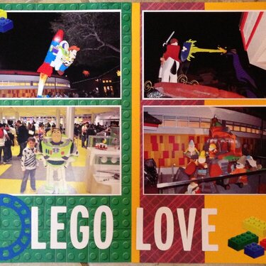 The Lego store @ Downtown Disney