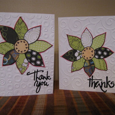 Handmade Flowers Green