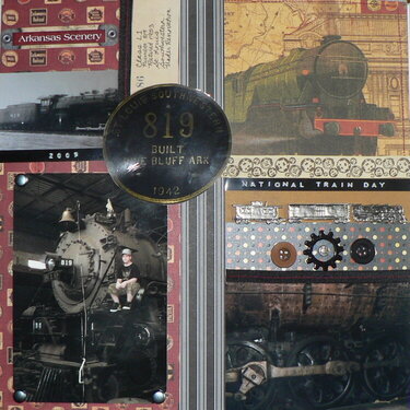 Engine 819 National Train Day 2009 (Left)