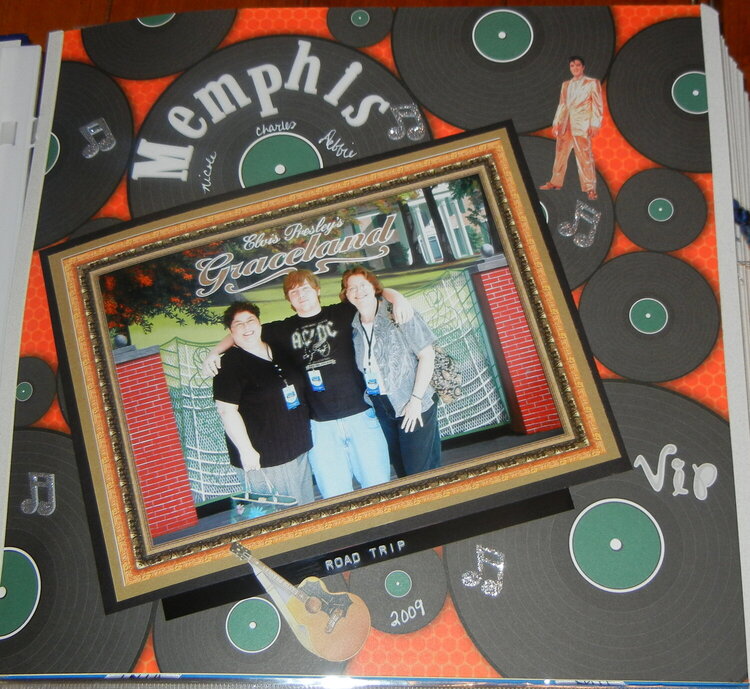 First Page of the Memphis Road Trip 2009 Album