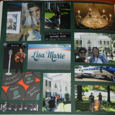 Last Page Memphis Road Trip Graceland Album 2009