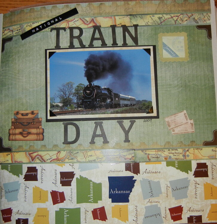 National Train Day Album Title Page
