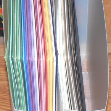 My Paper addiction - cardstock storage