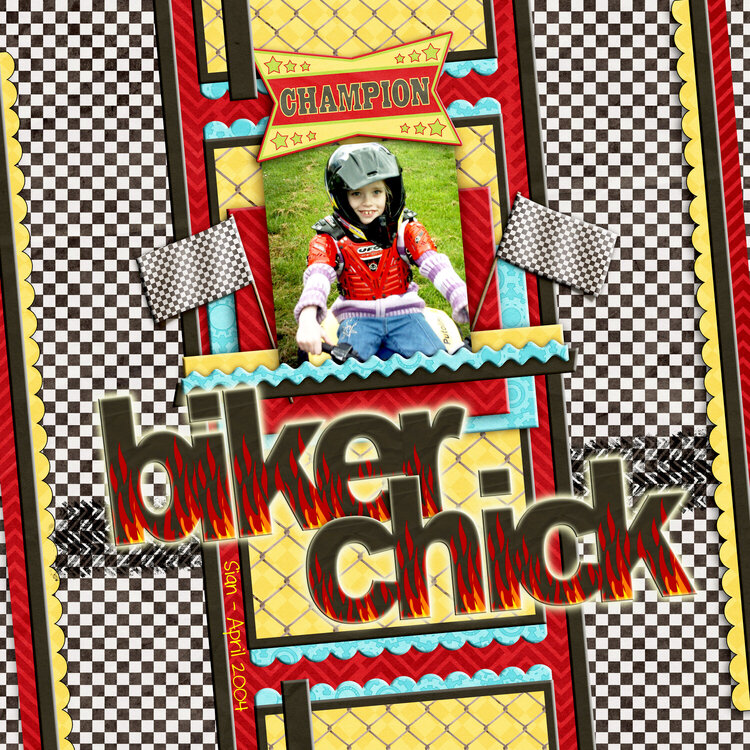 biker chick