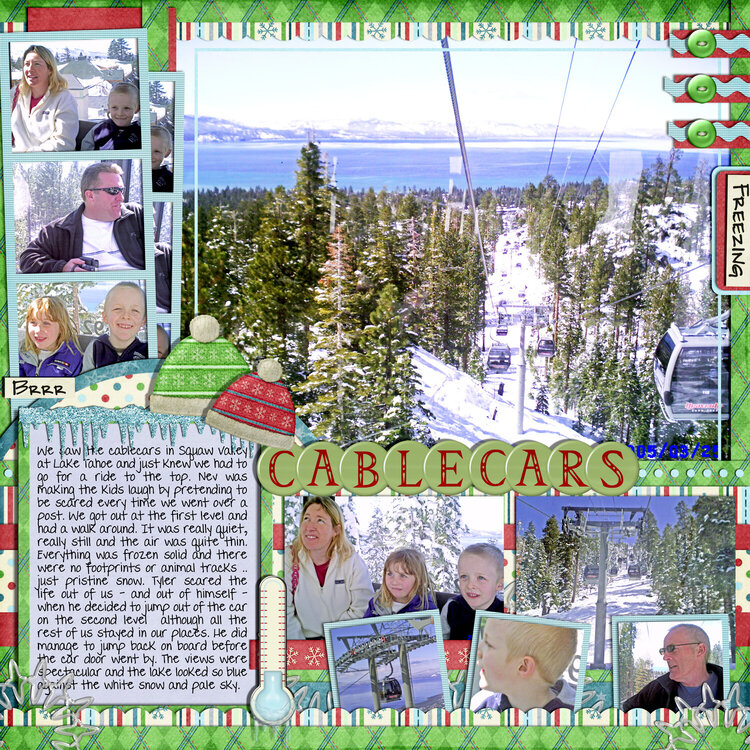 Cablecars at Tahoe