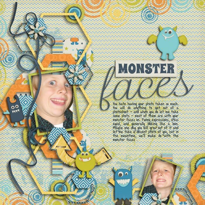 monster faces